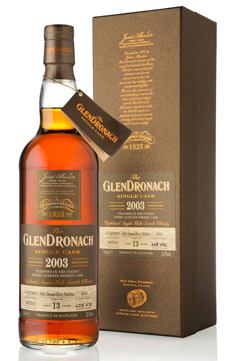 Glendronach 2003 13 Year Old #4034 Batch 14