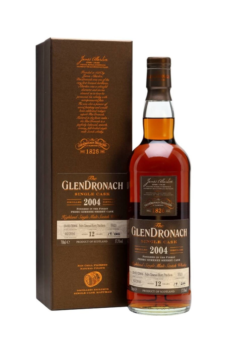 Glendronach 2004 12 Year Old Cask 5521