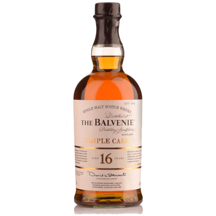 Balvenie 16 Year Old Triple Cask