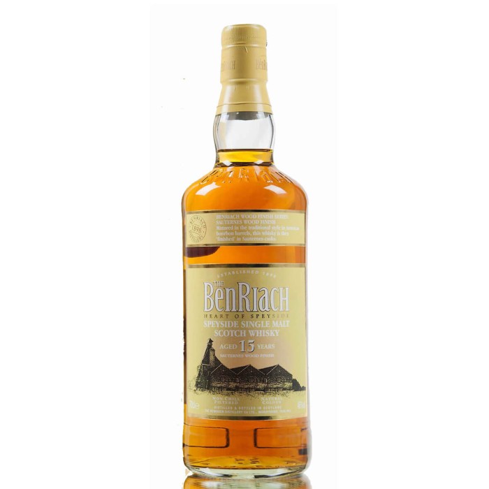 Benriach 15 Year Old Sauternes Finish