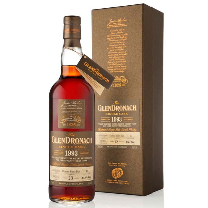 Glendronach 1993 23 Year Old #42 Batch 14