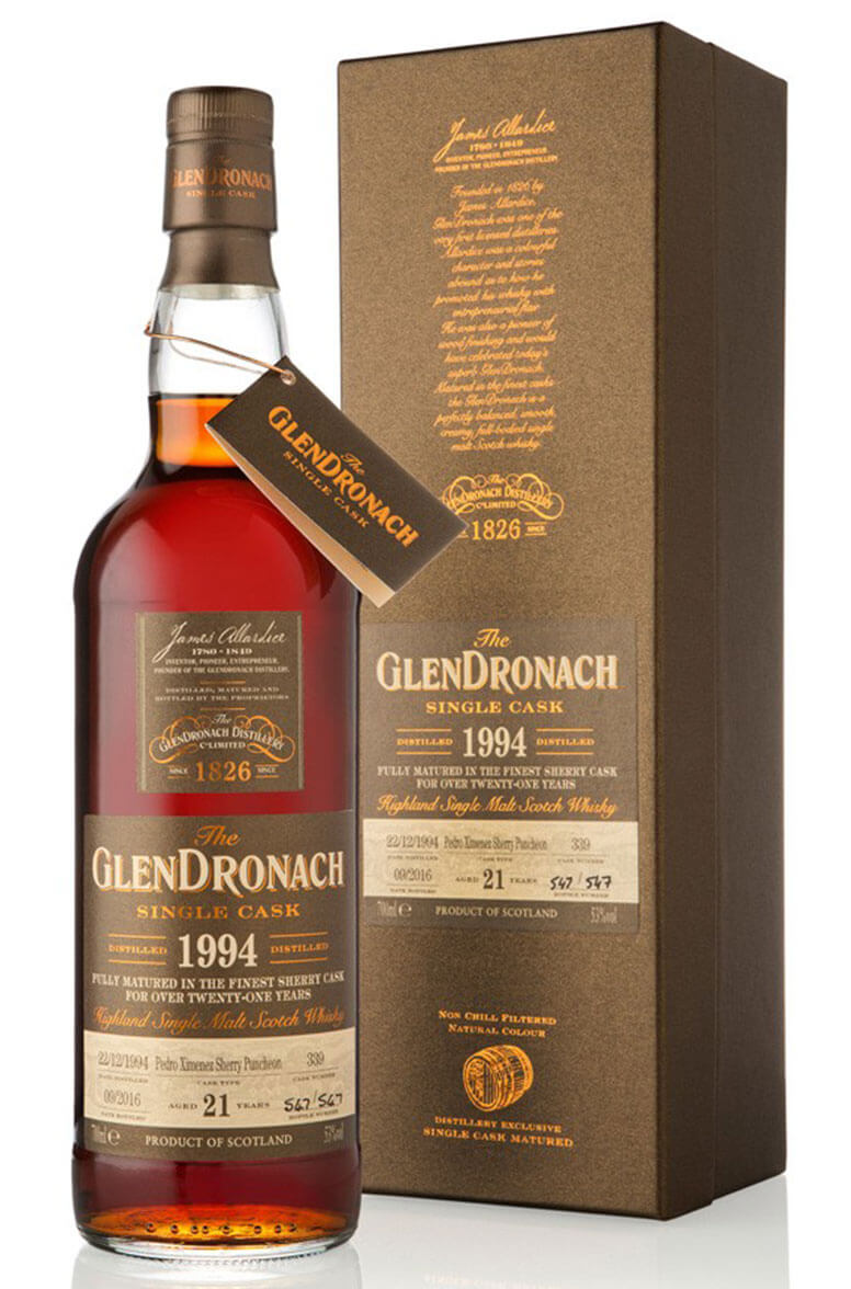 Glendronach 1994 21 Year Old #339 Batch 14