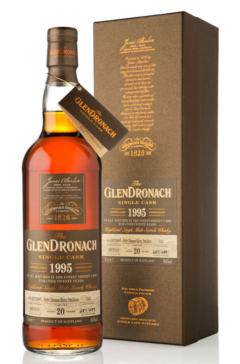 Glendronach 1995 20 Year Old #543 Batch 14