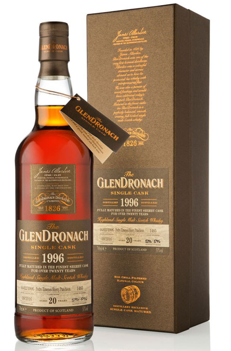 Glendronach 1996 20 Year Old #1485 Batch 14