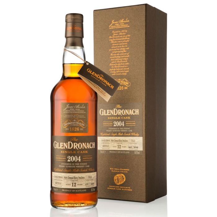 Glendronach 2004 12 Year Old #5523 Batch 14