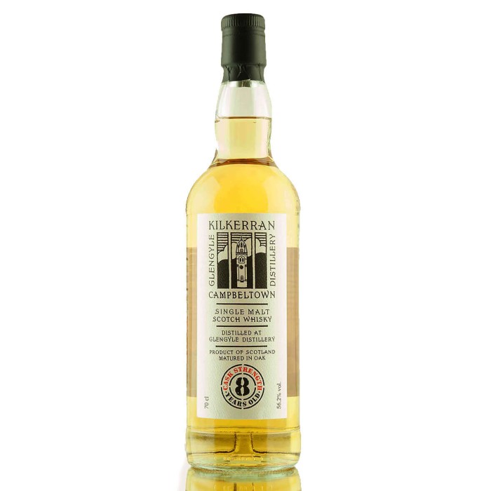 Kilkerran 8 Year Old Cask Strength 55.7%