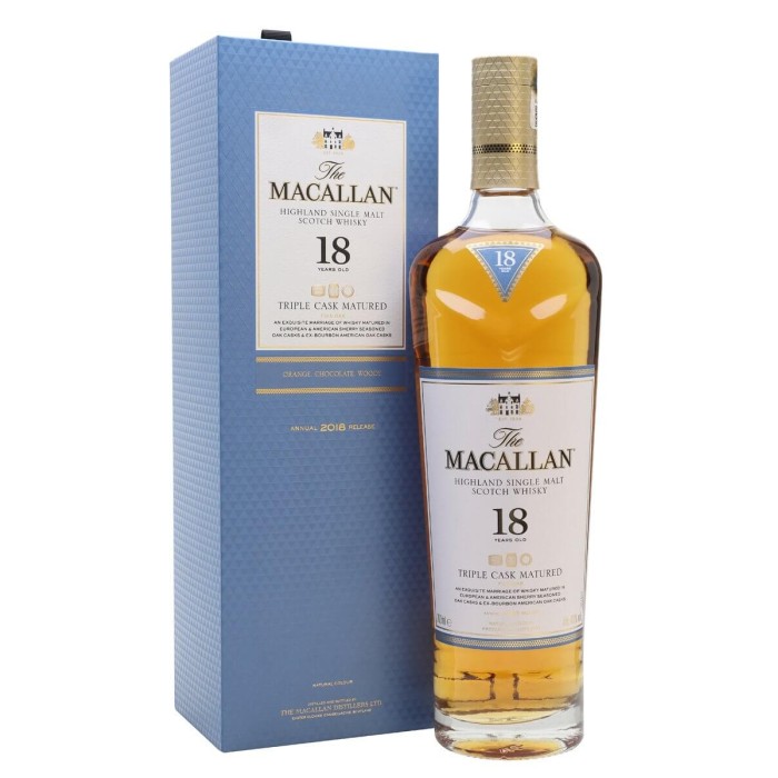Macallan 18 Year Old Triple Cask Matured