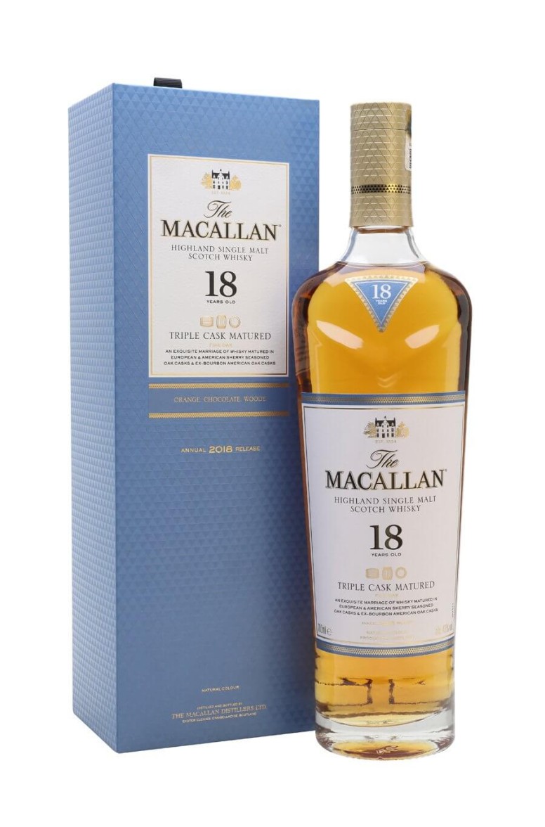 Macallan 18 Year Old Triple Cask Matured