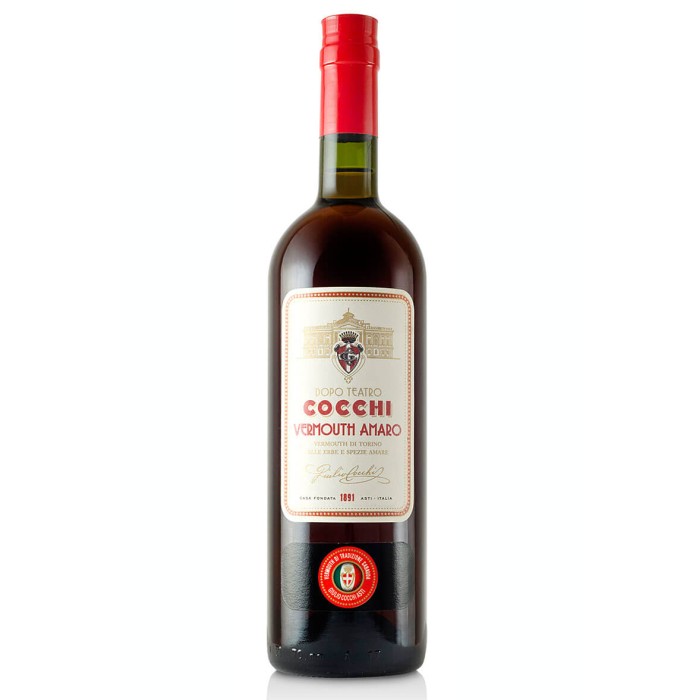Cocchi Vermouth Amaro Dopo Teatro