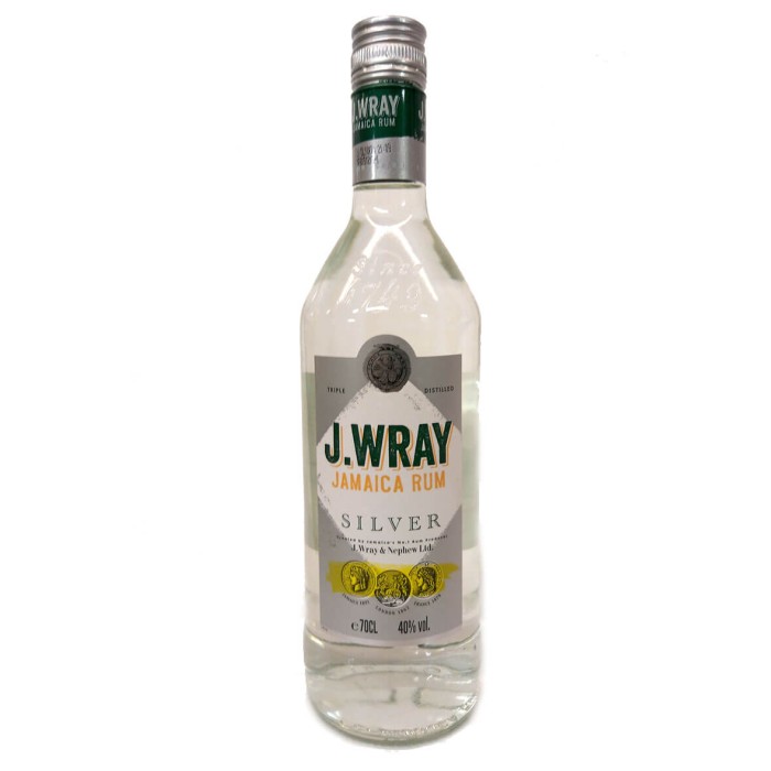 J Wray Silver Jamaican Rum