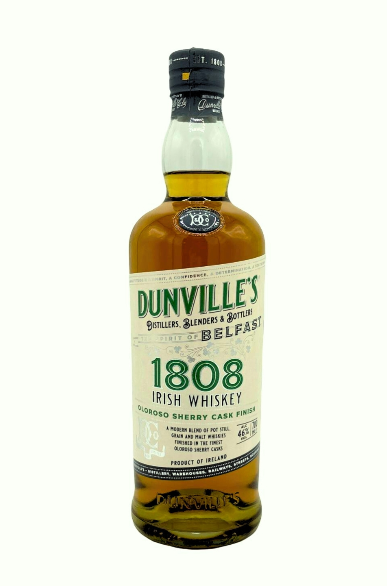 Dunvilles 1808 Small Batch Series CWS Exclusive Oloroso Finish