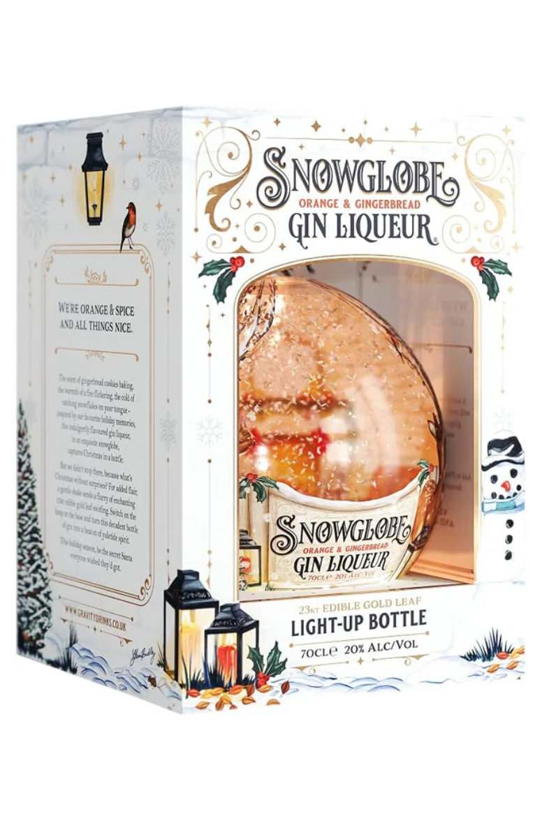 Snow Globe Orange & Gingerbread Liqueur