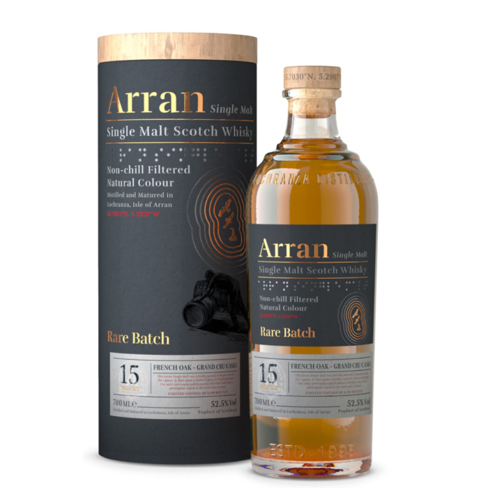 Arran 15 Year old Rare Batch French Oak Grand Cru