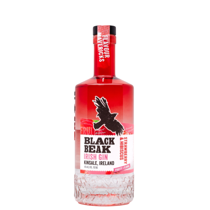 Black Beak Strawberry & Hibiscus Irish Gin