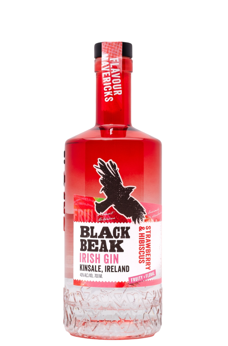 Black Beak Strawberry & Hibiscus Irish Gin