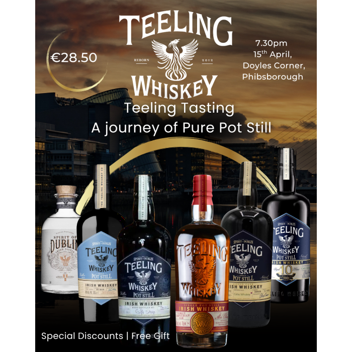 Teeling Tasting  A Journey of Pure Pot Still