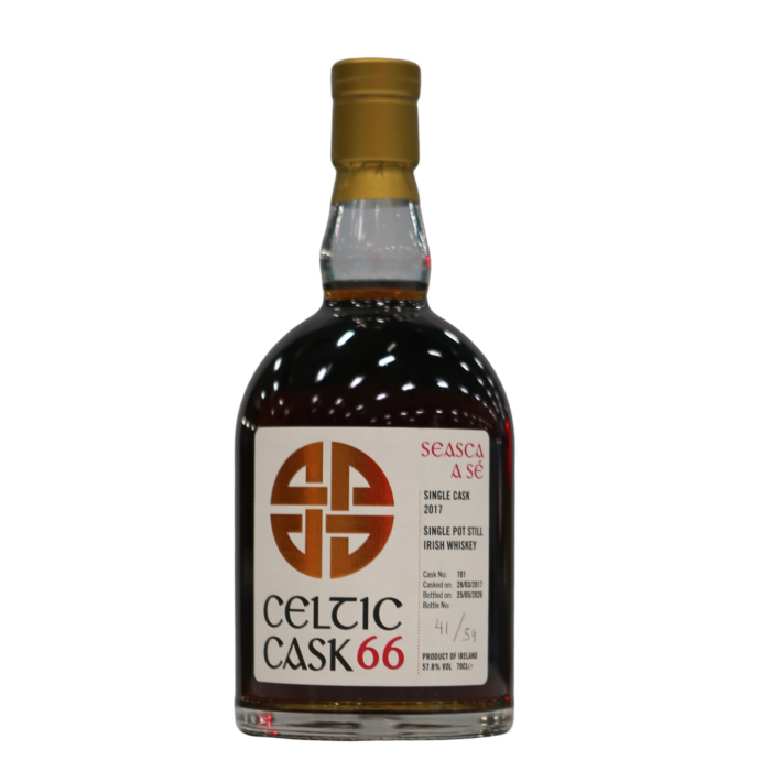 Celtic Cask Seasca Sé (66) 9 Year Old Oloroso Sherry Cask Single Pot Still Whiskey
