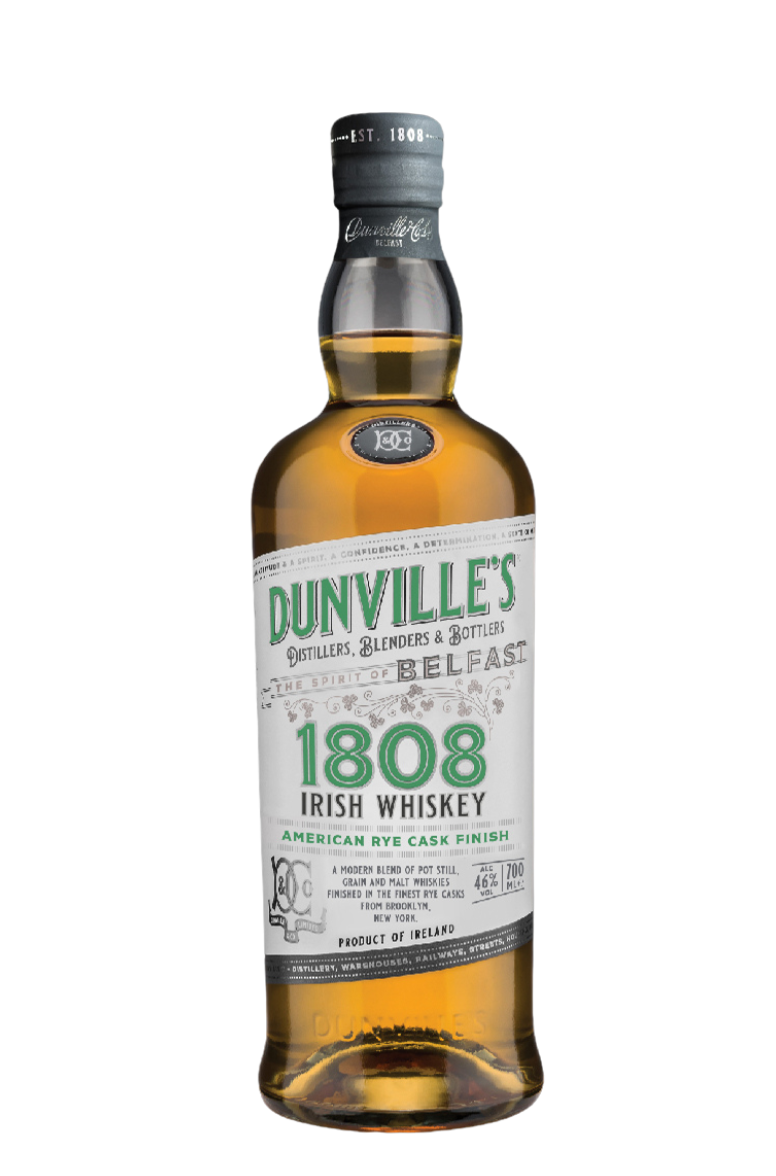 Dunvilles 1808 Rye Cask Celtic Whiskey Shop Exclusive