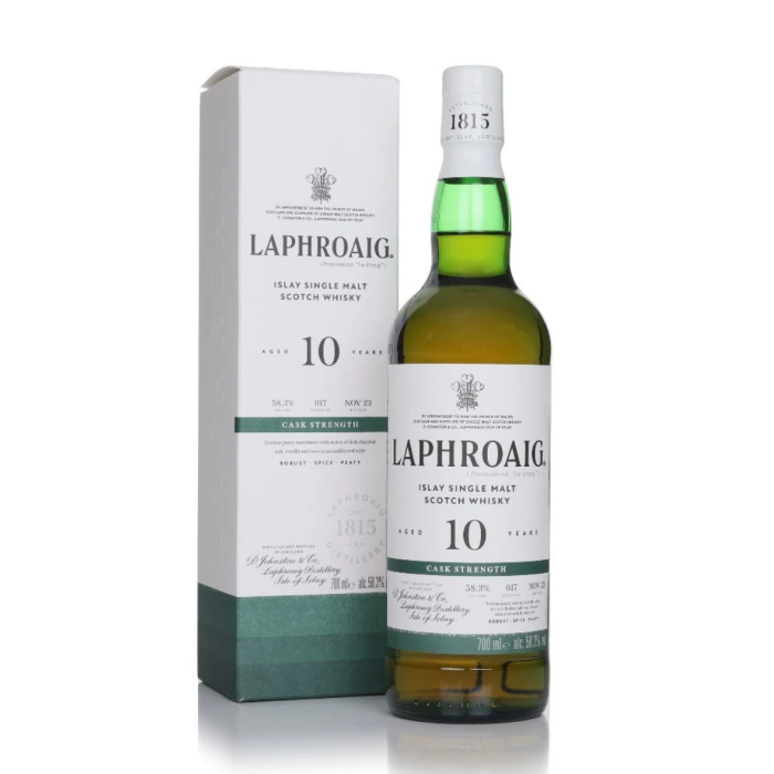 Laphroaig 10 Year Old Cask Strength Batch 17