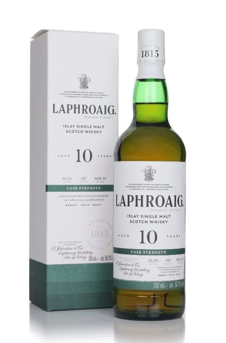 Laphroaig 10 Year Old Cask Strength Batch 17