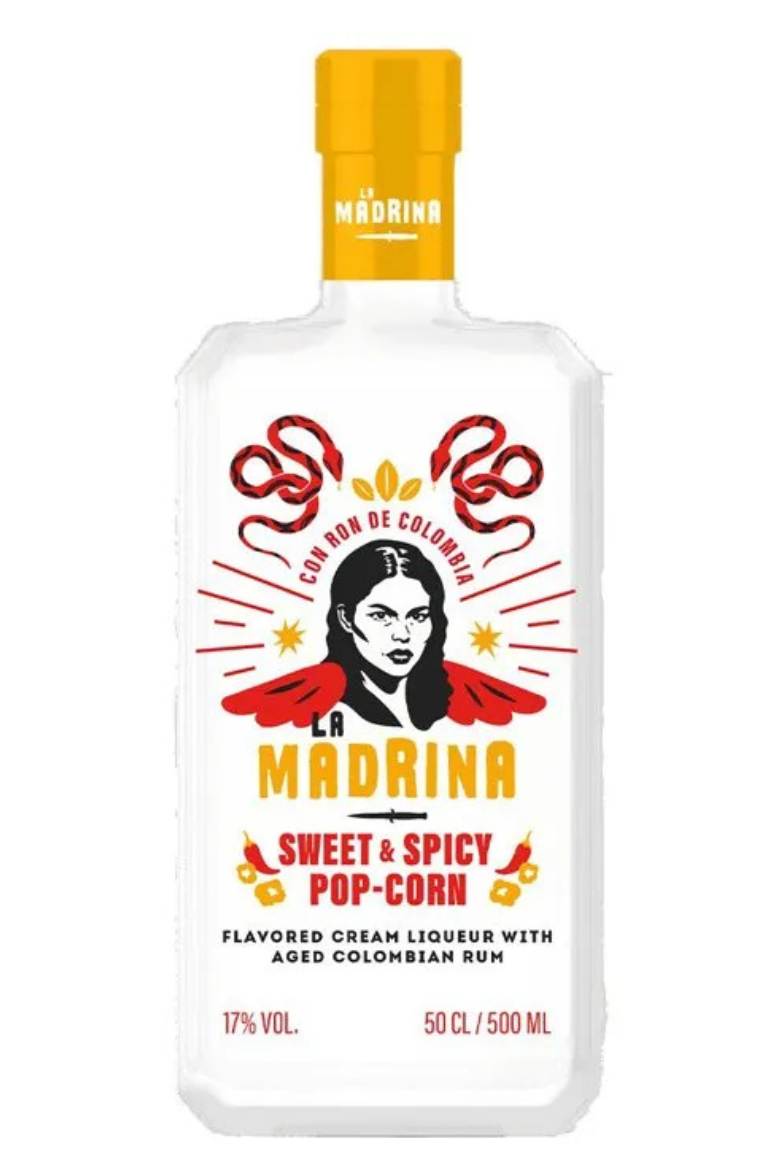 Madrina Sweet & Spicy Popcorn Cream & Rum Flavour Liqueur 50cl
