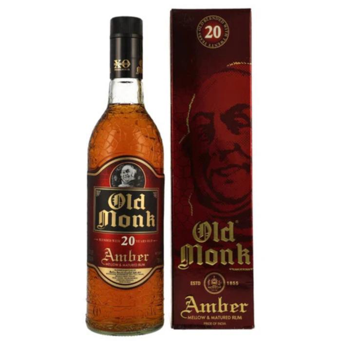 Old Monk Amber Mellow 20 Year Old Blended Rum