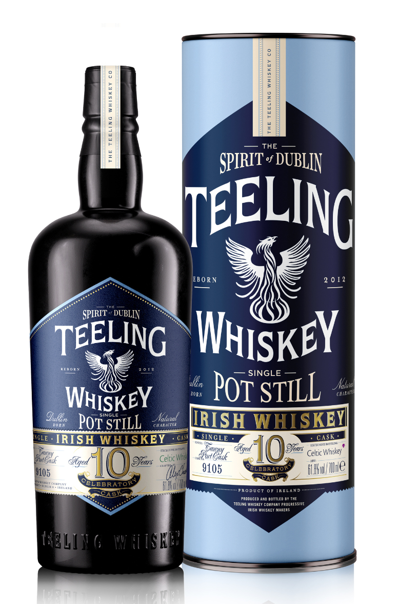 Teeling 10 Year Celebratory Cask Celtic Whiskey Exclusive