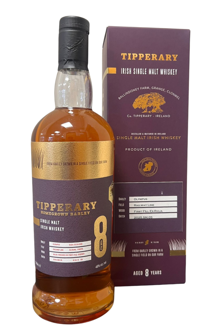 Tipperary Homegrown Barley Batch 5 Single Malt Irish Whiskey 