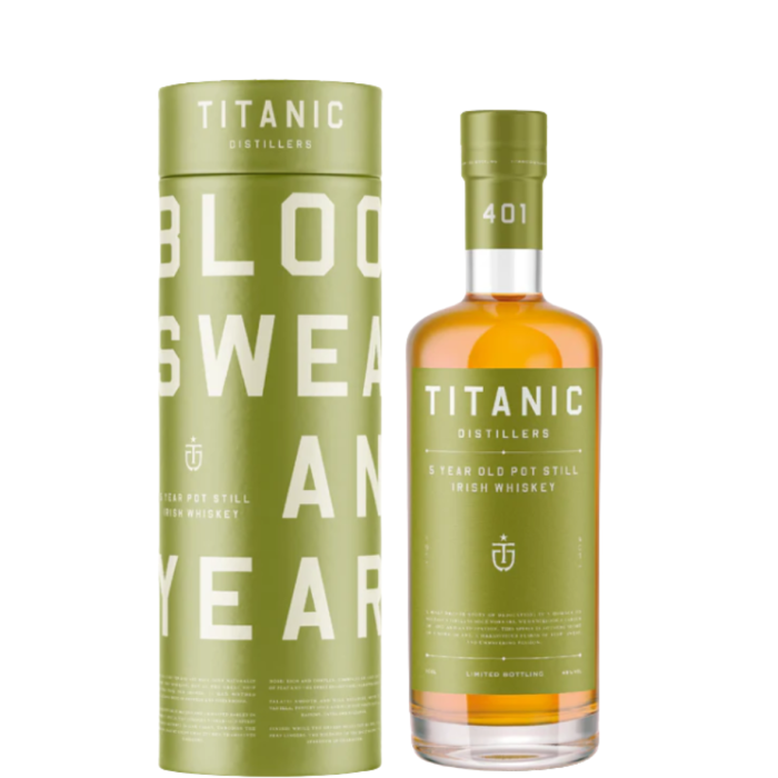 Titanic Distillers 5 Year Old Pot Still Irish Whiskey
