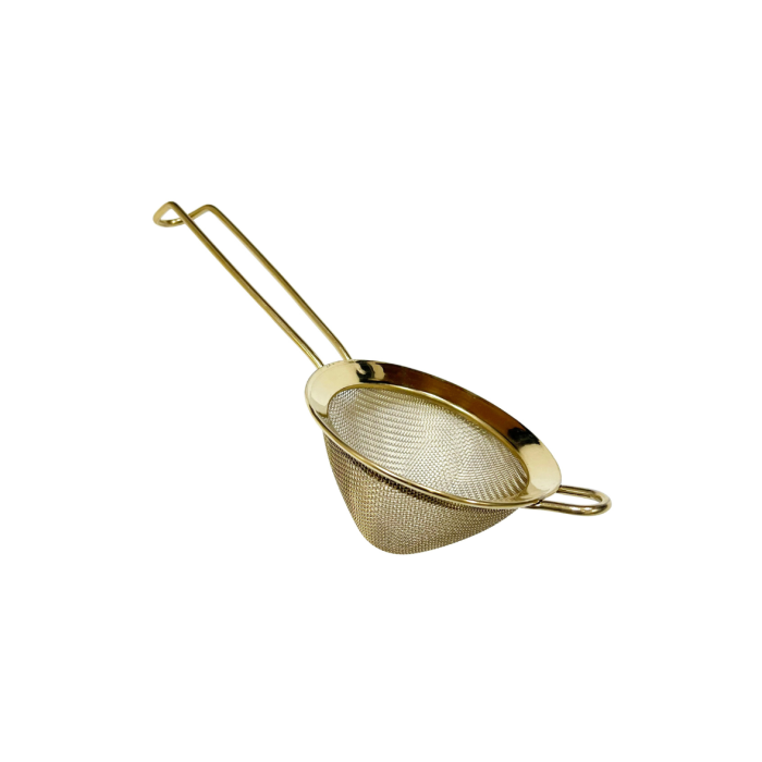 Fine Mesh Strainer Gold