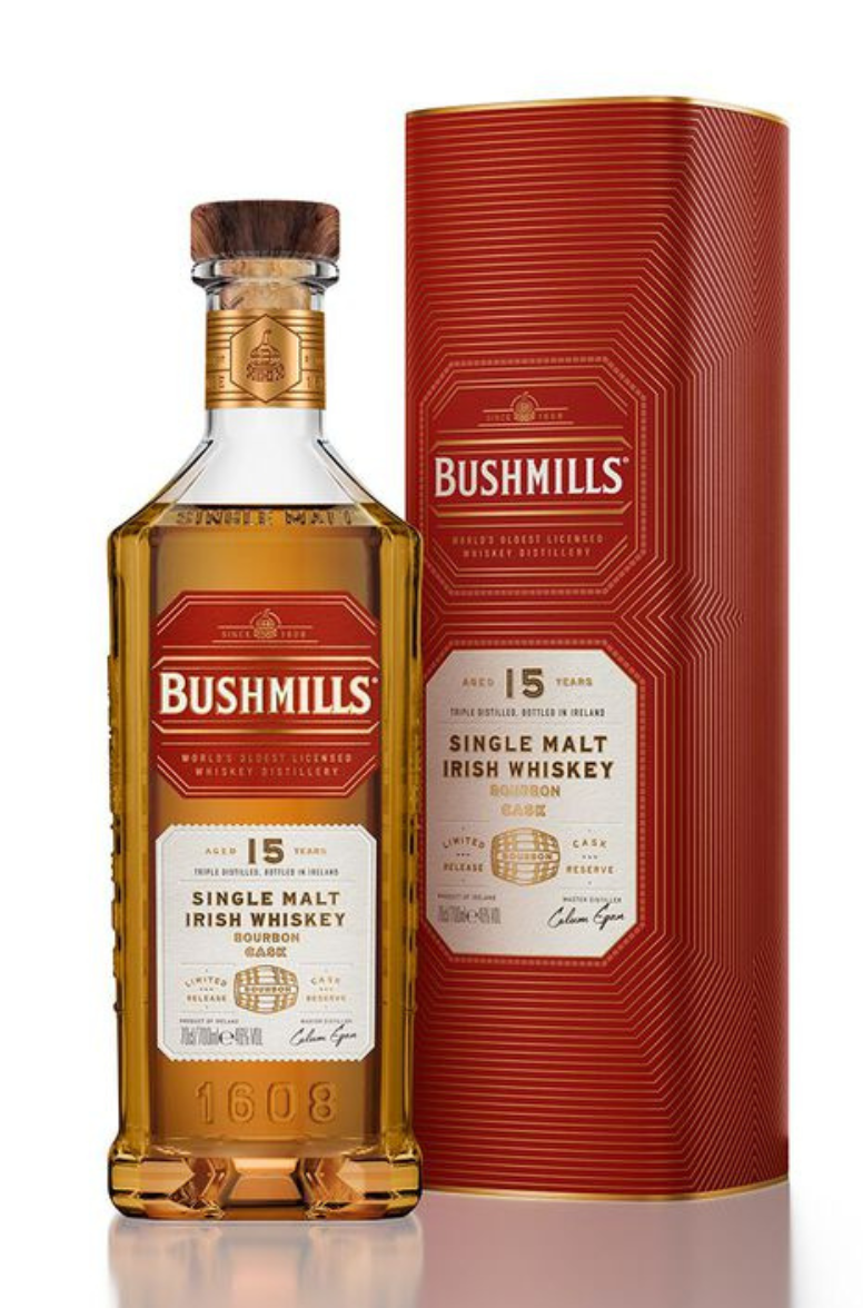 Bushmills 15 Year Old Single Malt Irish Whiskey 