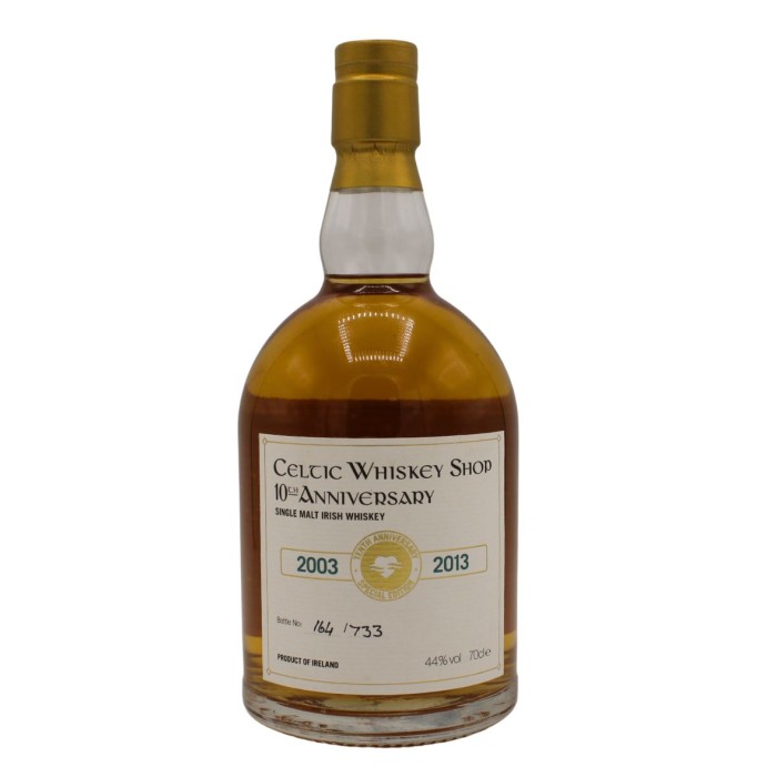 Celtic Whiskey Shop 10th Anniversary Single Malt