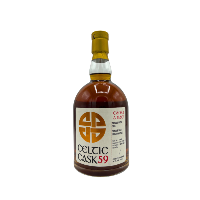 Celtic Cask Caoga a naoi (59) Single Malt 2007 Bourbon/Fino Sherry/Tokaji cask