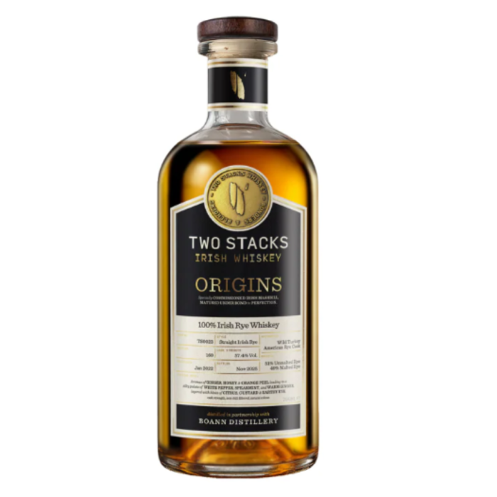 Two Stacks Origins 100% Irish Rye