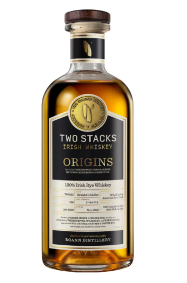 Two Stacks Origins 100% Irish Rye