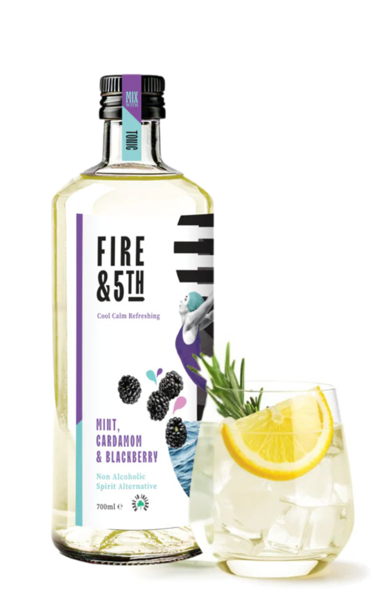 Fire & 5th - Mint, Cardamom & Blackberry non alcoholic spirit