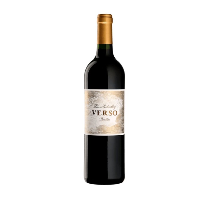 Chateau Haut Batailley Verso 2020