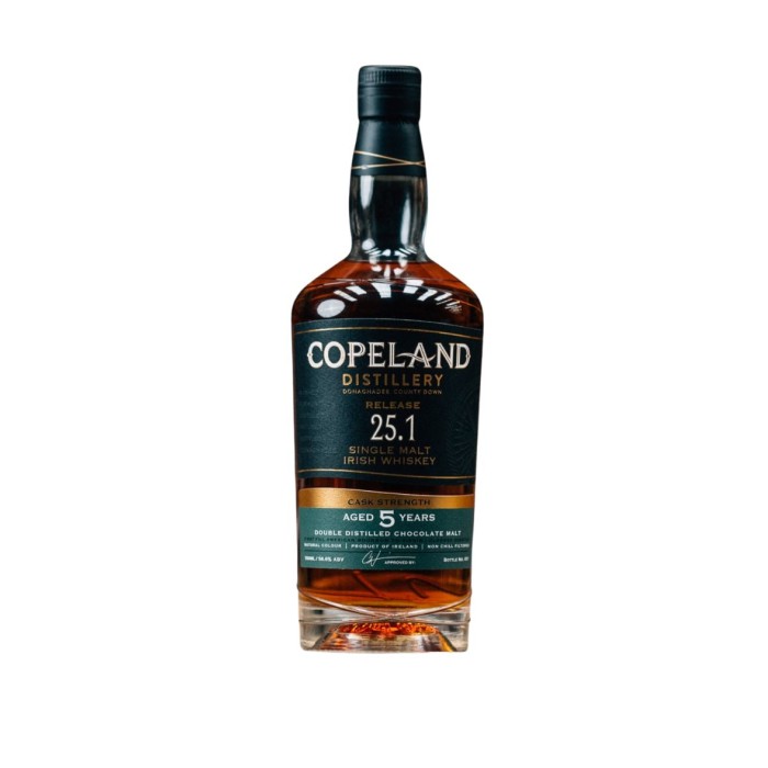 Copeland 25.1 Single Malt 5yo Irish Whiskey 