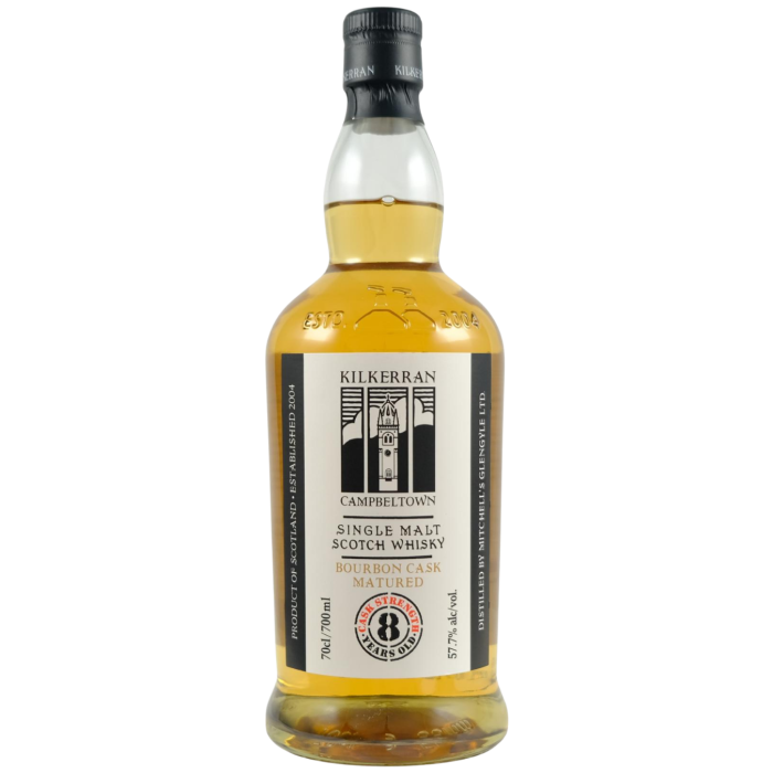 Kilkerran 8 Year Old Bourbon Cask Strength 57.7% 70cl 