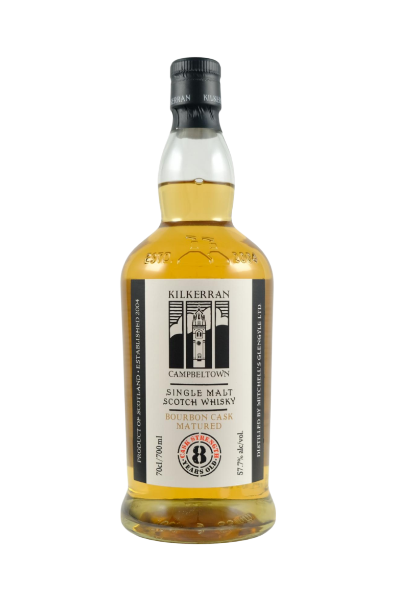 Kilkerran 8 Year Old Bourbon Cask Strength 57.7% 70cl 
