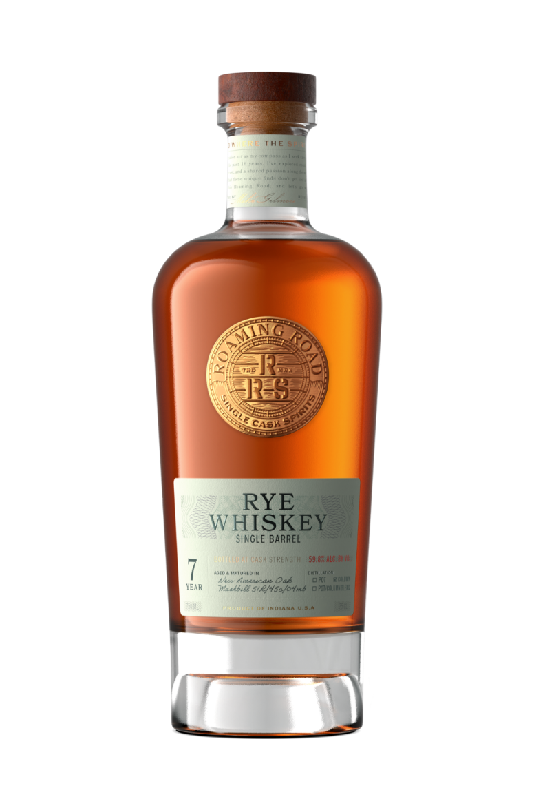 Roaming Road 7 Year Old Indiana Rye Whiskey 70cl