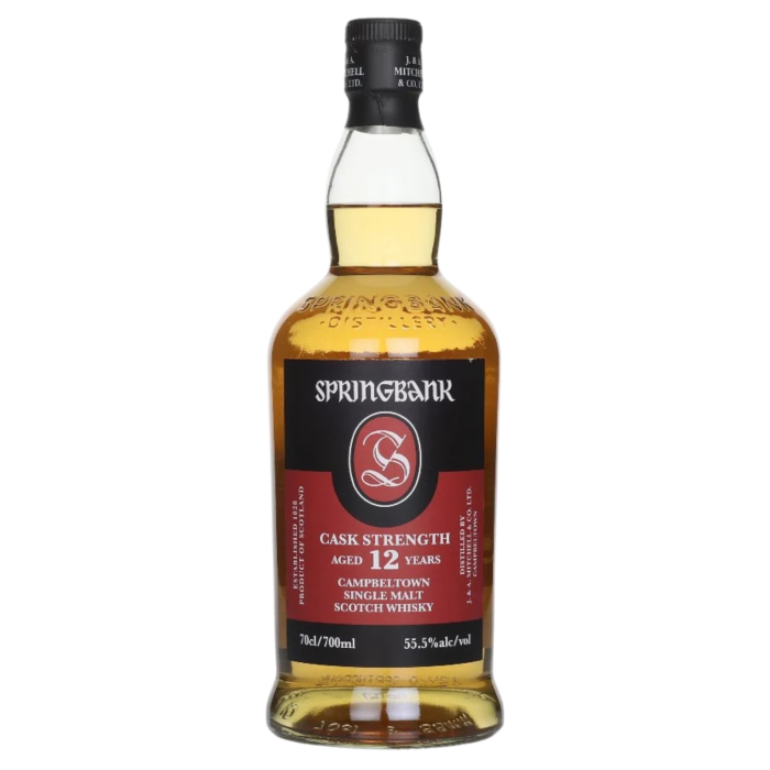 Springbank 12 Year Old Cask Strength 55.5% 70cl