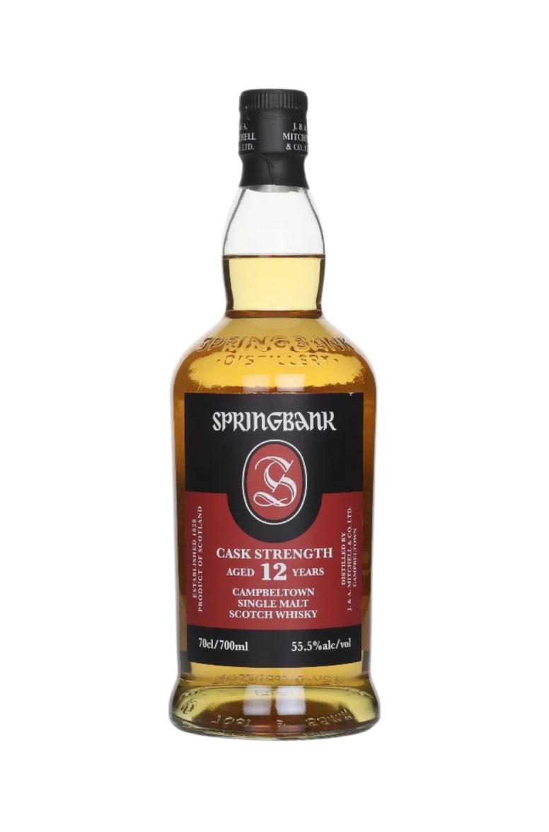 Springbank 12 Year Old Cask Strength 55.5% 70cl