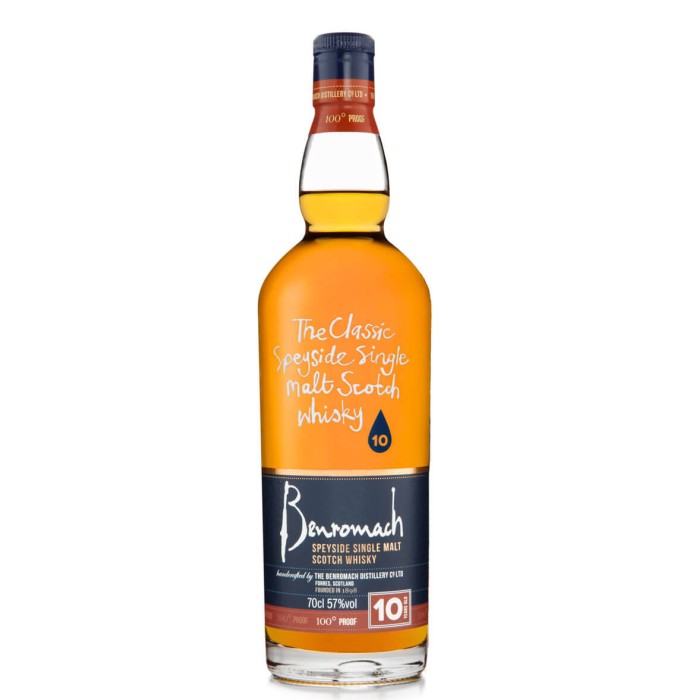 Benromach 10 Year Old 100 Proof 57%