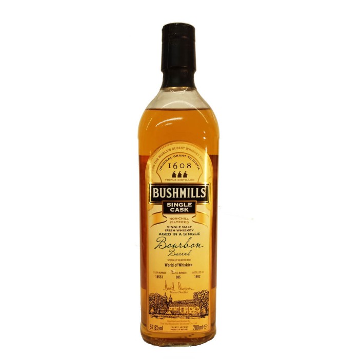 Bushmills Bourbon Cask 168 1993