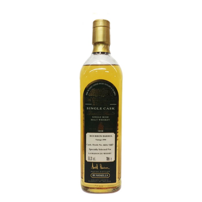 Bushmills Bourbon 1990 Cask 4651