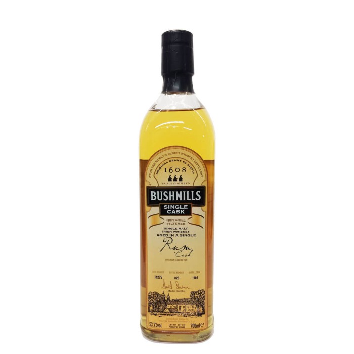 Bushmills Rum Cask 16275 1989