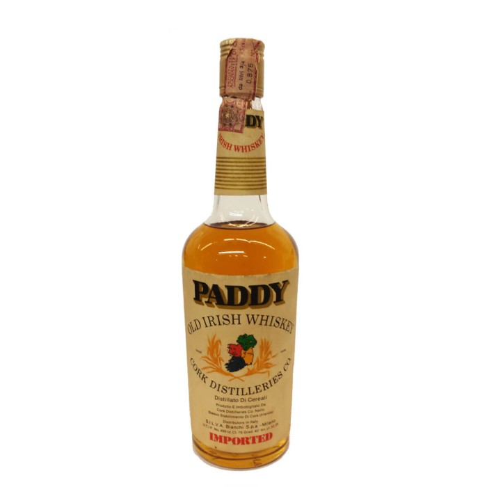Paddy Old Irish Whiskey