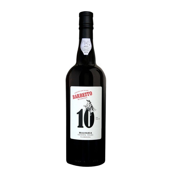 Barbeito Malvasia Old Reserve 10 Year-Old 