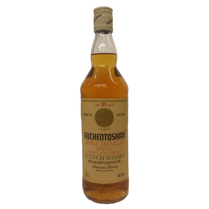 Auchentoshan 10 Year Old 1980s Bottling